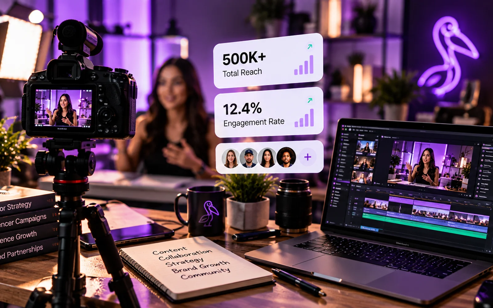 Influencer and creator marketing production